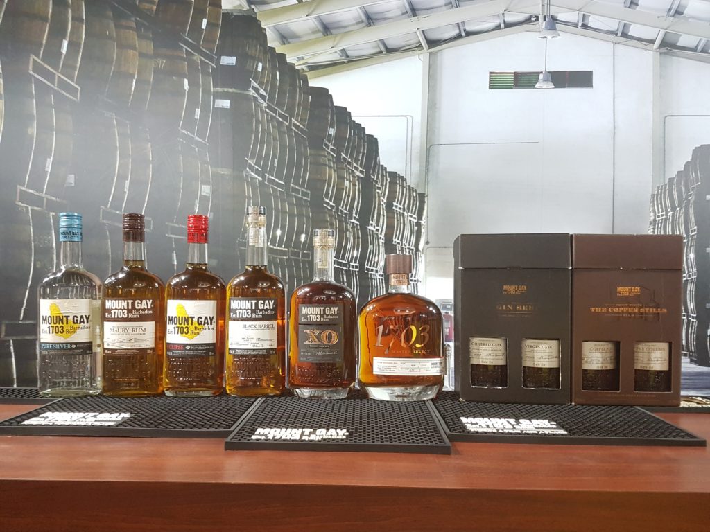 Cruise ship itinerary: Mount gay Rum Tour