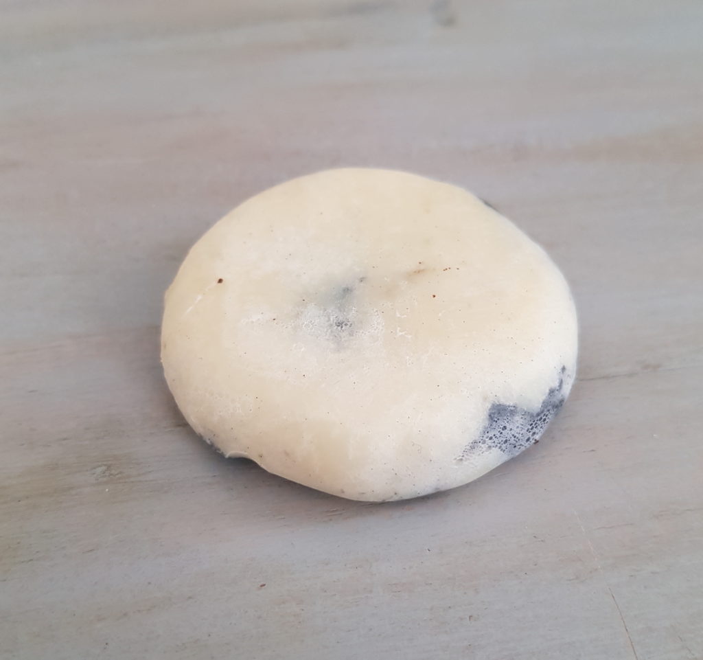 Homemade shampoo bar 