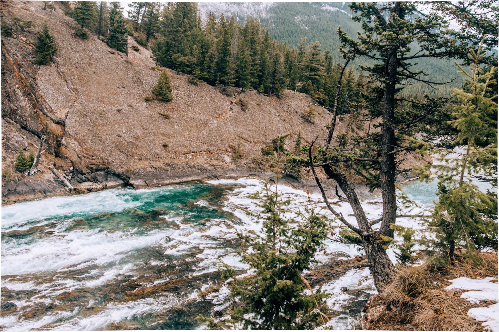 Waterfalls in Banff!