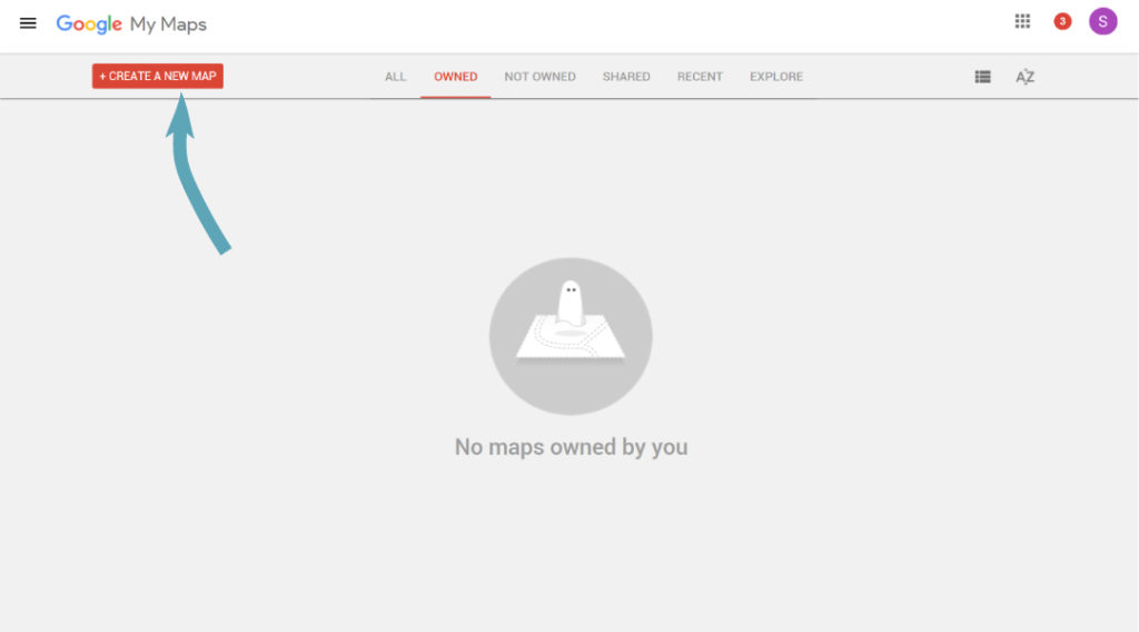 Google Maps for travel planning. Step one
