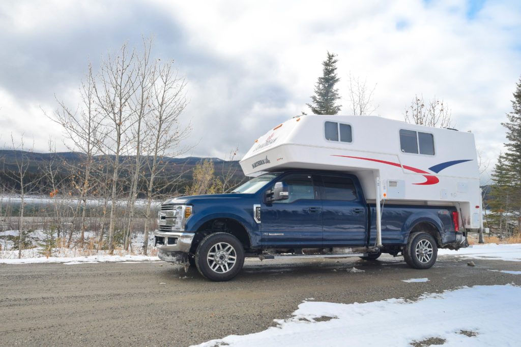 One of our many epic lunch stops on our Canadian Rockies Road Trip