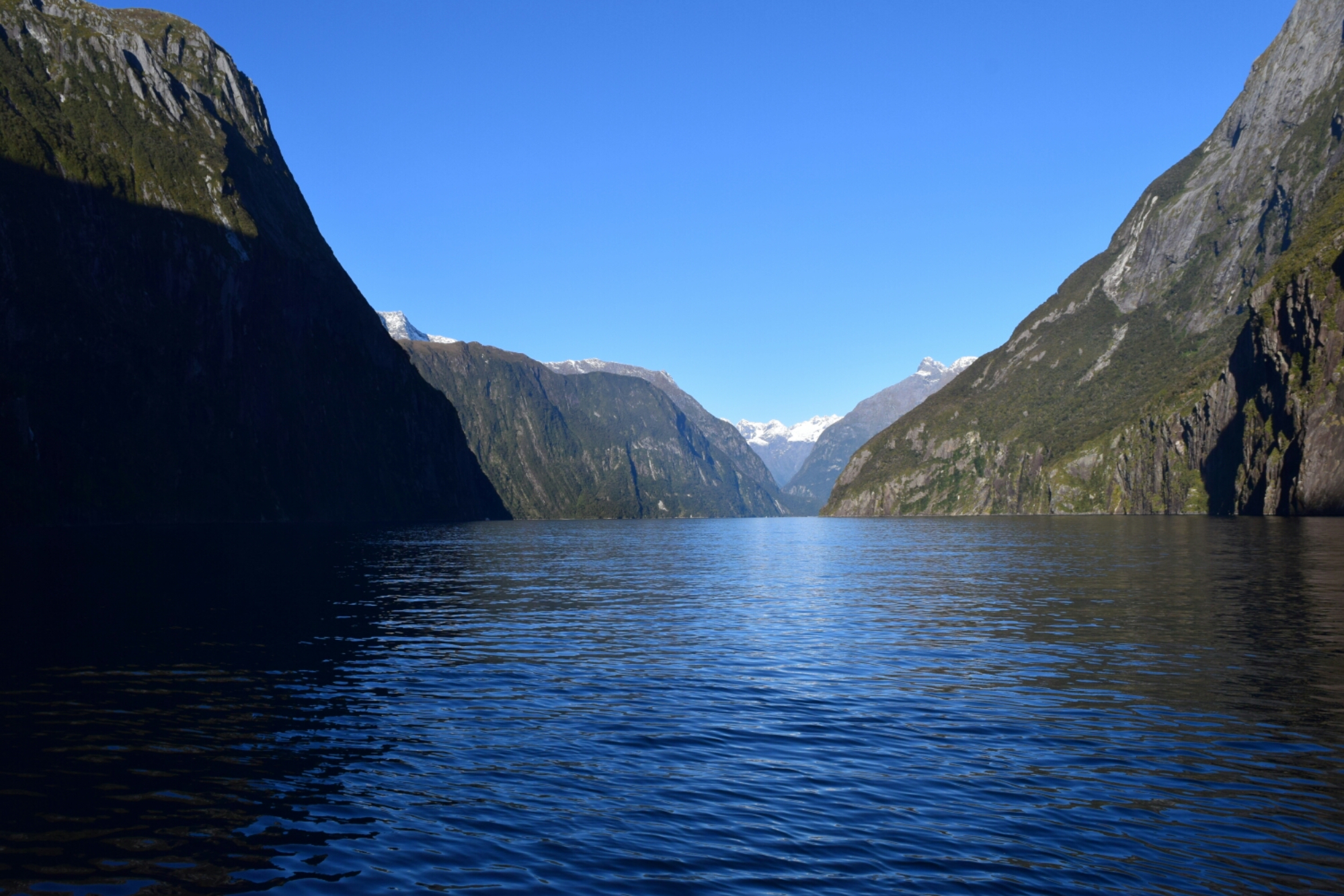 Milford Sound New Zealand boat cruise